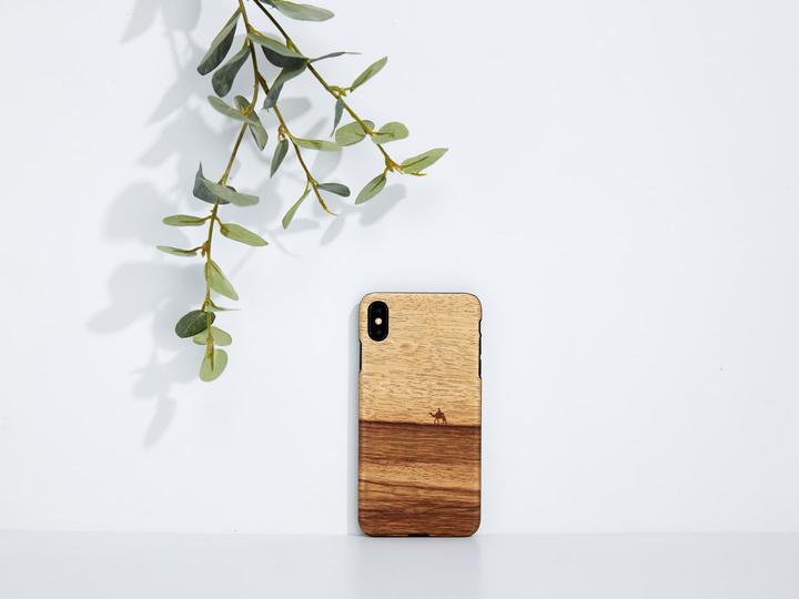 Immagine prodotto Man&Wood Custodia per smartphone iPhone XS Max terra nera (Apple iPhone XS Max)