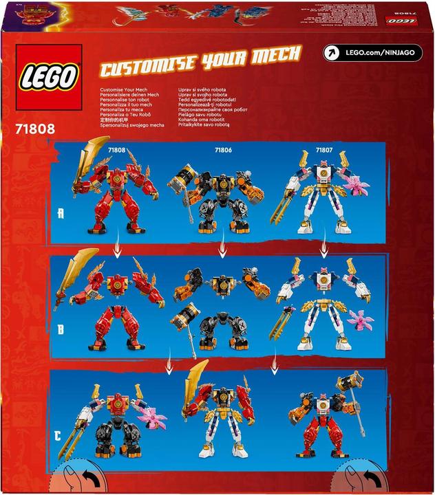 Produktbild LEGO Kais Feuermech (71808, LEGO Ninjago)