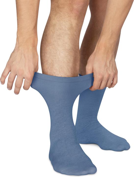 Actual product image Normani 3 pairs of health socks with comfort waistband (pack of 3, 43 - 46)