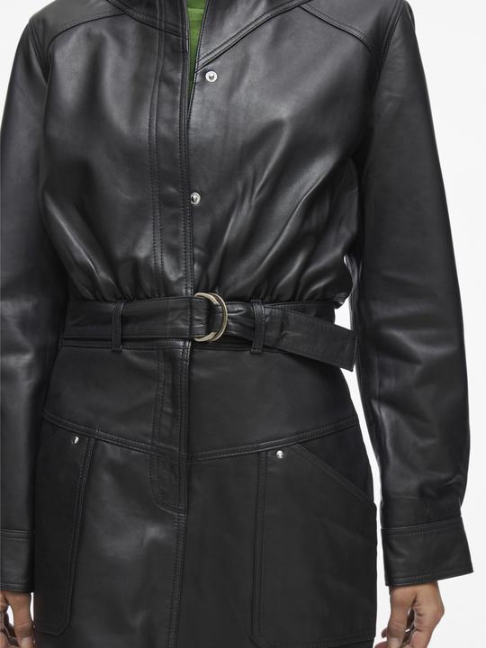 Actual product image Rouge Edit Kurze Lederkleid (36)