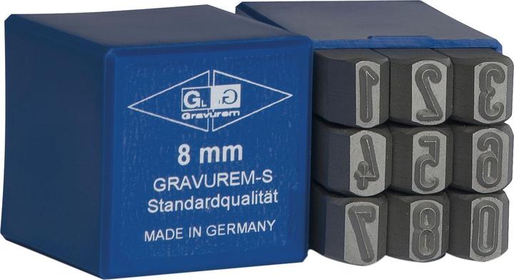 Immagine prodotto BETA GRAVUREM-S Numeri di punzonatura standard, timbri di punzonatura, timbri di goffratura, numeri di