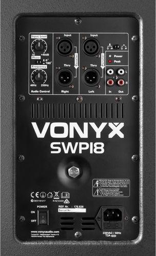 Produktbild Vonyx Lautsprecher SWP18 (Subwoofer aktiv, 1x 600 W)