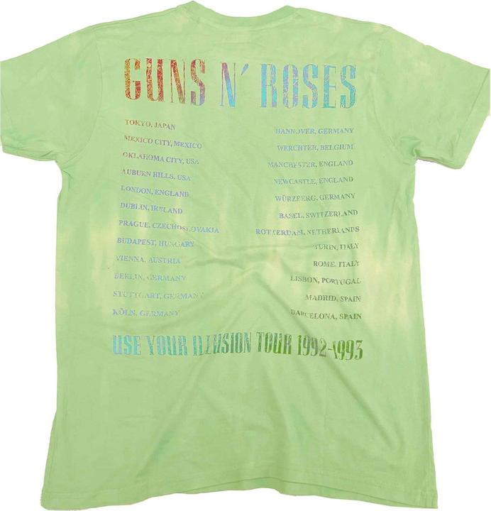 Produktbild Universal Textiles Erwachsene Use Your Illusion Tour TShirt (M)