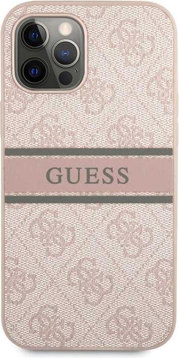 Actual product image Guess Hard Cover 4G Printed Stripe (Apple iPhone 12 Pro Max)