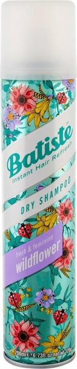Actual product image Batiste Wildflower (200 ml, Dry shampoo)