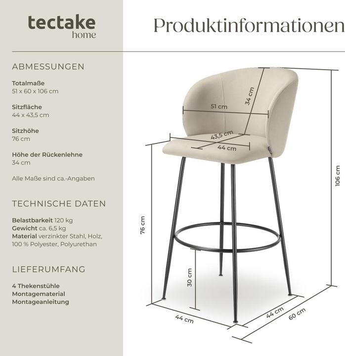 Image du produit tectake Luana