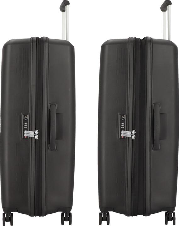 Produktbild American Tourister Reisekoffer Aerostep 101.5 L, Black (101.50 l, XL (ab 115l))