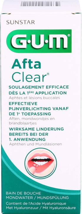 Produktbild GUM Sunstar AftaClear (120 ml, Mundspülung)