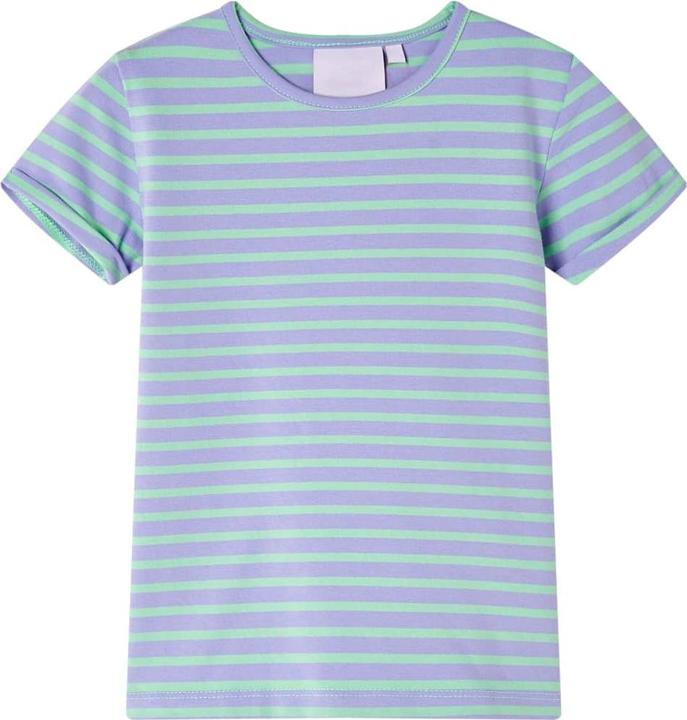 VidaXL Kinder-T-Shirt Helles Minzgrün 116,Material: 95 (116)