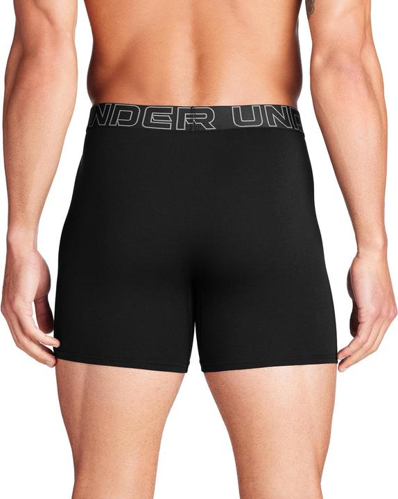 Actual product image Under Armour Boxer shorts Sporty Figure-hugging UA PERFORMANCE COTTON - SOLID 6 IN 3PK (XL, pack of 3)