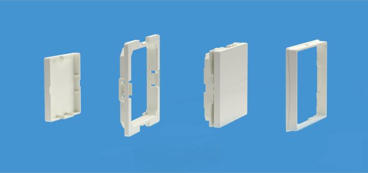 Produktbild Shelly BLU Wall Switch 4 - Stand-Alone
