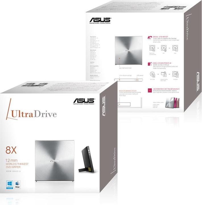 Produktbild ASUS Sdrw-08u5s-U (DVD Brenner)