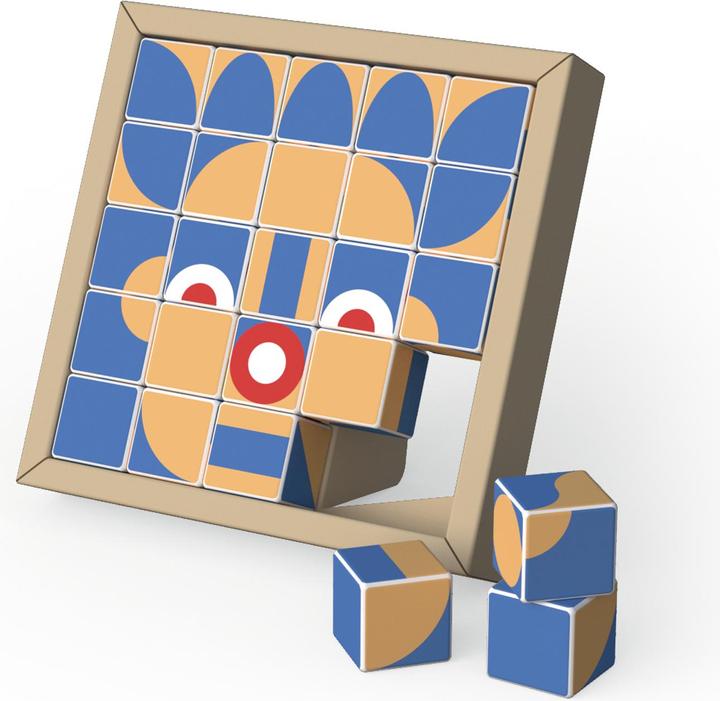 Actual product image Geomag Magicube Art Pattern 25 pcs