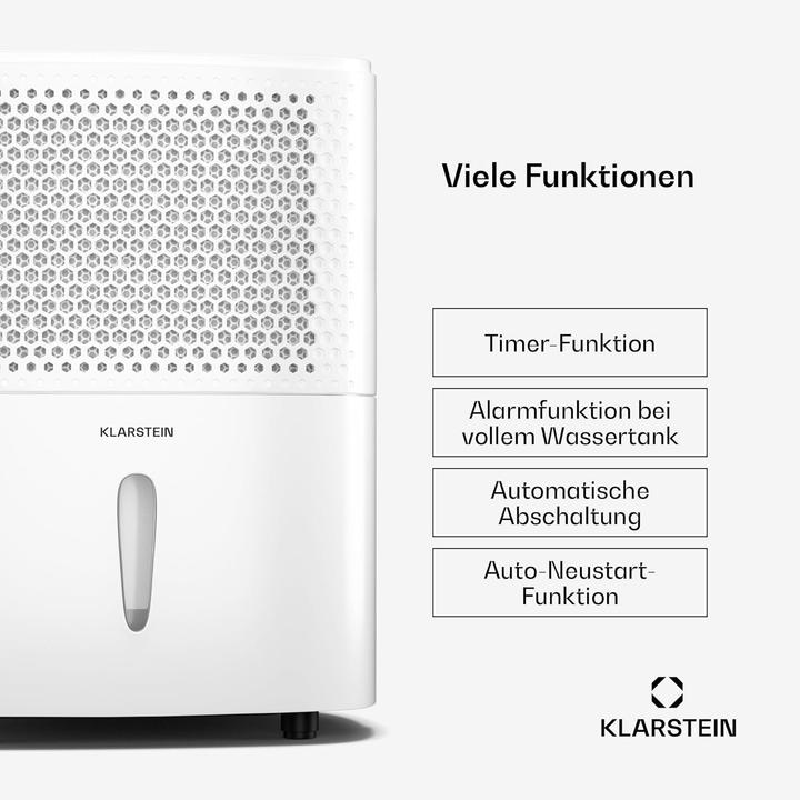 Image du produit Klarstein DryFy Luftentfeuchter (12 m², 10 l/24h)