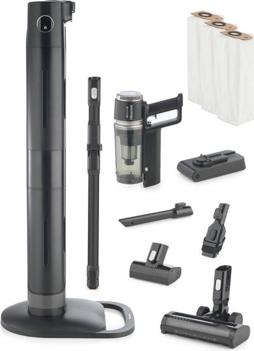 Hisense HVC676451DA Aspirateur sans fil 3 en 1 avec station All in One