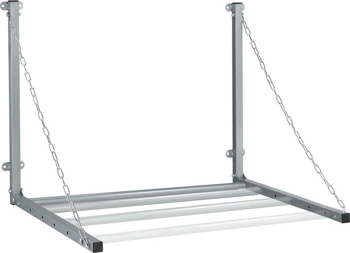 Actual product image Relaxdays Wall-mounted tyre rack