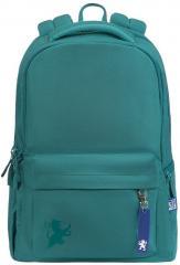 Oxford Dunkelgrüner Schulrucksack