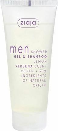 Ziaja Lemon Verbena Men Shower Gel and Shampoo (Gel & Shampoo) 200 ml (200 ml)