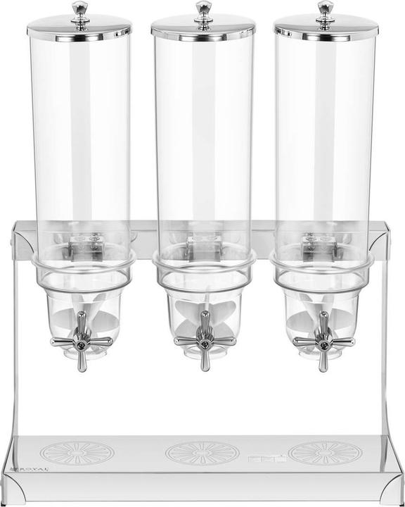 Actual product image Royal Catering Cereal Dispenser - 3 x 3.5 L - 3 containers (10.50 l)