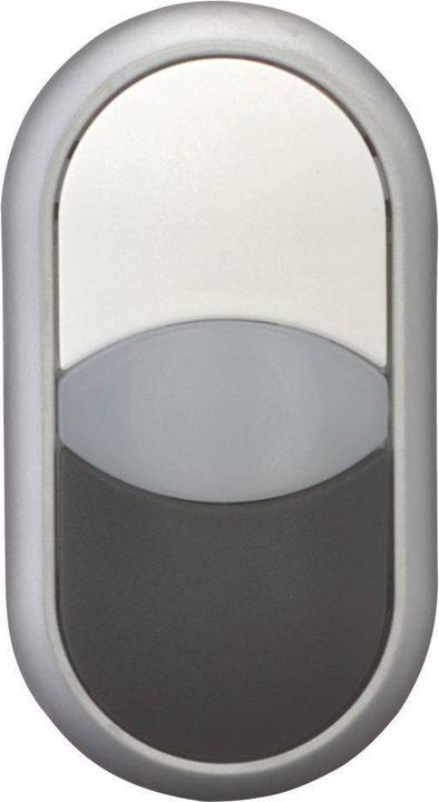 Produktbild Eaton M22-DDL-WS Doppeldrucktaster Frontring Kunststoff 1 St.