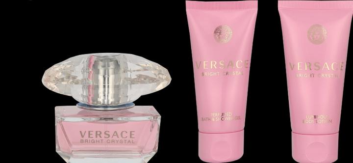 Produktbild Versace Bright Crystal Christmas 2024 Eau de Toilette / BShower Gel / Body Lotion (Parfum set)