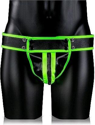Produktbild Ouch! Striped Jock Strap - Glow in the Dark (XL)