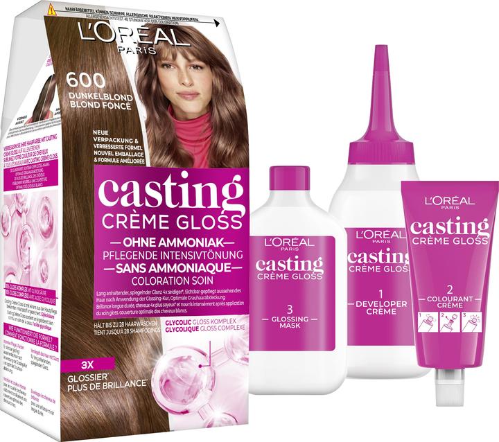 Actual product image L'Oréal Paris Casting Cream Gloss (600 Blond Fonce)