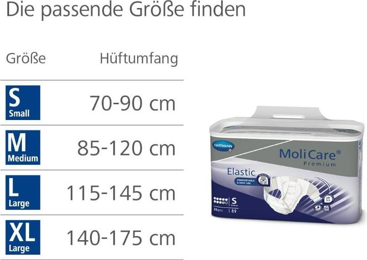 Actual product image MoliCare Elastic 9 XL (14 x, Large plus)