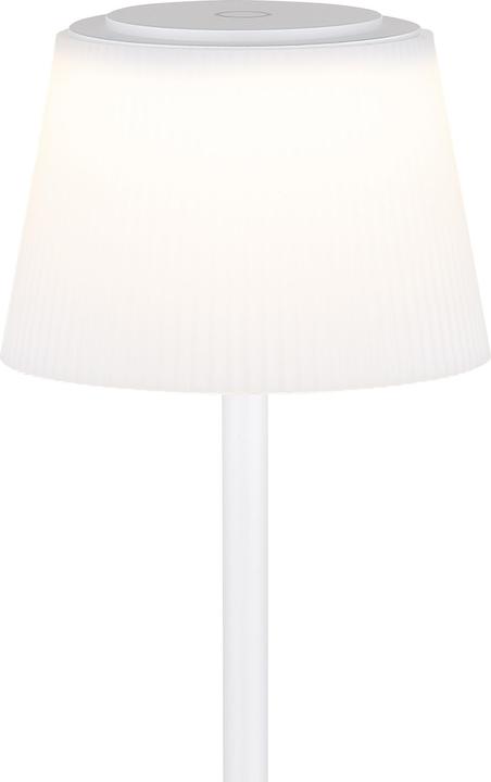 Actual product image Globo Gregoir LED floor lamp 4W CCT IP44 White matt, metal Ø13cm 58434SW