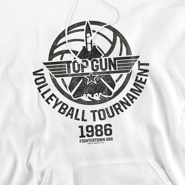 Immagine prodotto Top Gun Volleyball Felpa con Cappuccio Uomo (L)
