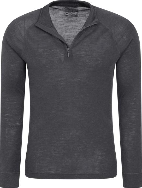 Actual product image Mountain Warehouse Mens Merino II Base Layer Top (S)