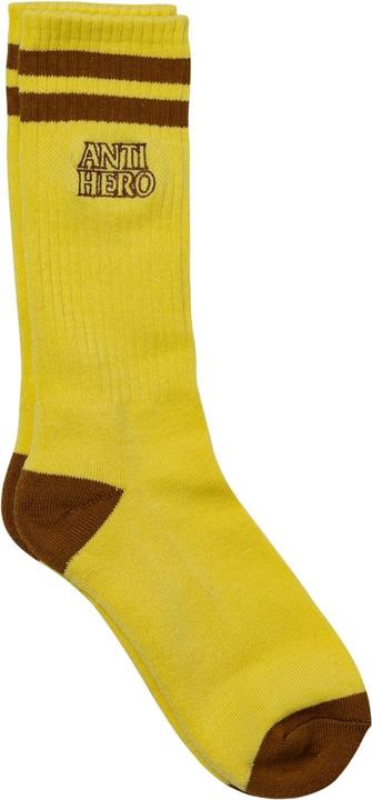 Actual product image Anti Hero Blackhero Outline EMB Socks (One size)
