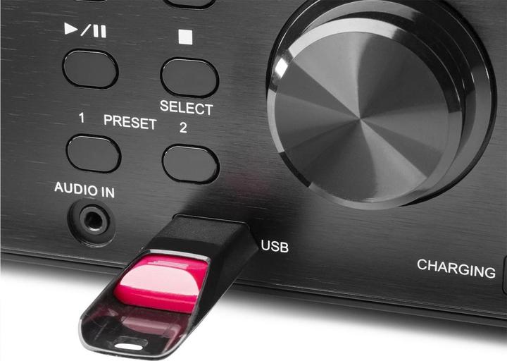 Immagine prodotto Audizio Radio/lettore CD Prato Marrone Scuro (FM, DAB, Bluetooth)