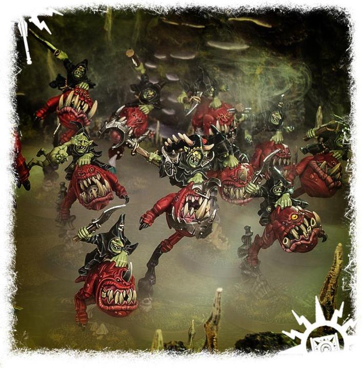 Image du produit Games Workshop Warhammer Age of Sigmar - Gloomspite Gitz Squig Hoppers (Matières plastiques)