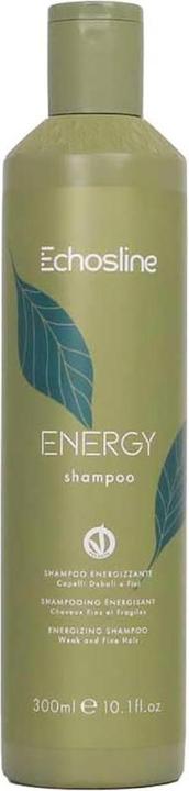 Image du produit Echosline Shampooing Energy Shampooing avec effet de renforcement des cheveux et du cuir chevelu 300Ml (300 ml, Shampoing liquide)