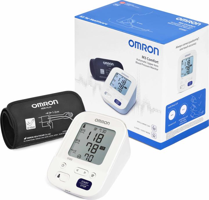 Productafbeelding Omron M3 Comfort (Bovenarm bloeddrukmeter)