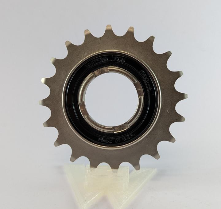 Produktbild White Industries Singlespeed Freilaufritzel Standard Engagement, 3/32"|1/8", 19 Z., steel/black (19)