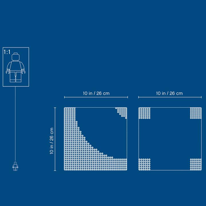Actual product image LEGO Curve and crossing (60237, LEGO City)