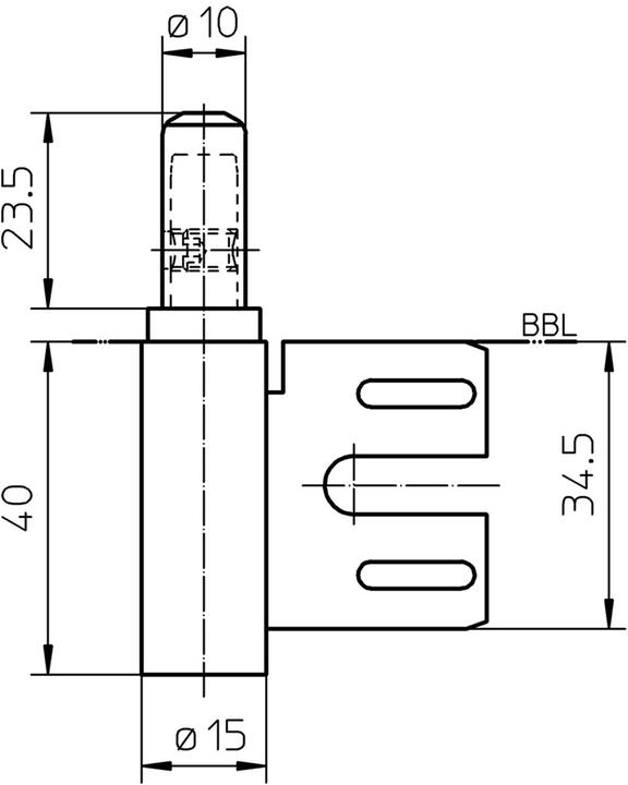 Immagine prodotto Simonswerk Parte del telaio VARIANT V 8100 WF HV Stop