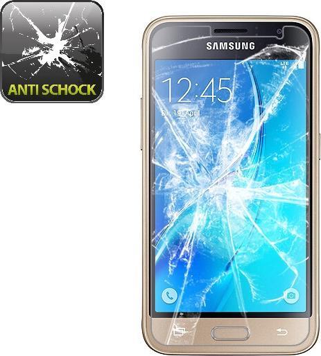 Produktbild Protectorking 3x Panzerfolie Anti-Shock HD Klar (3 Stück, Samsung Galaxy J1)