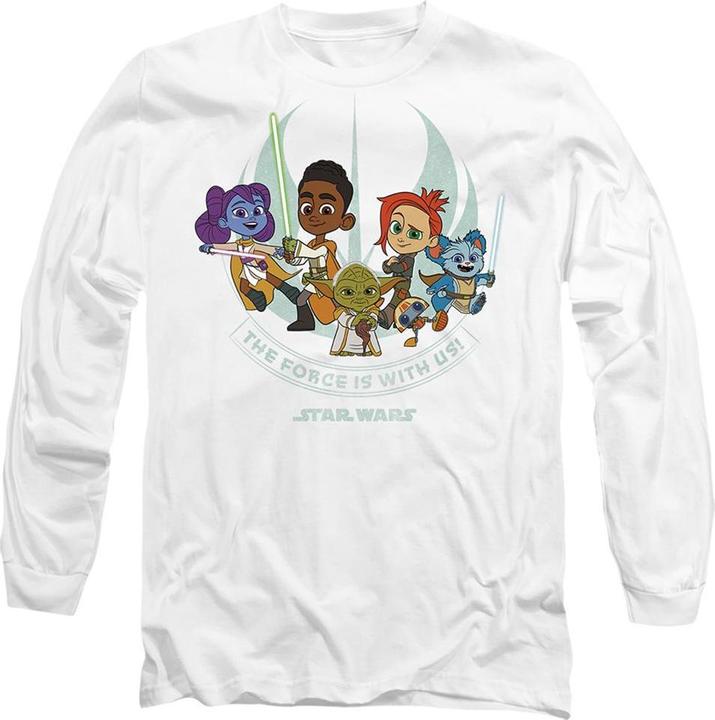 Star Wars Young Jedi Adventure The Force Is With Us TShirt (M)