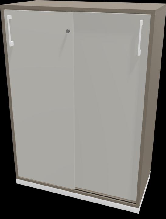 Actual product image Narbutas Choice sliding door cabinet (80 x 40 x 111.5 cm)