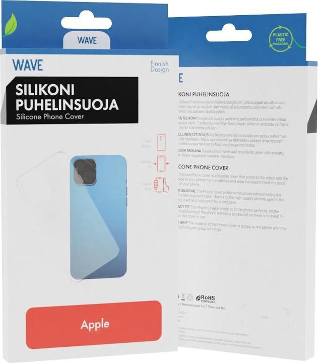 Produktbild Wave silikonisuojus iPhone 13 Pro Max, lÃƒÂ¤pinÃƒÂ¤kyvÃƒÂ¤ (Apple iPhone 13 Pro Max)