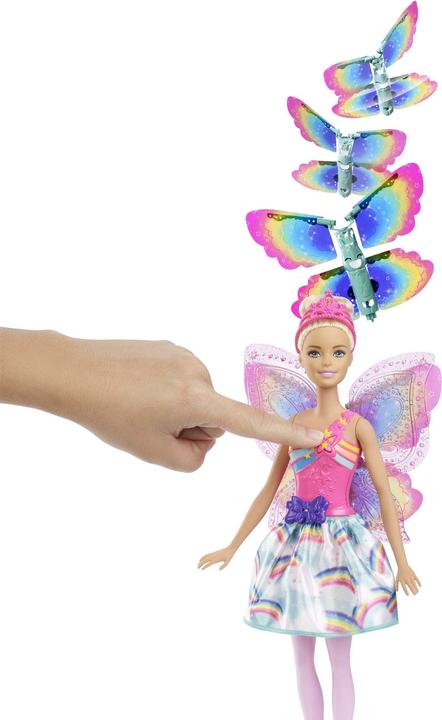 Produktbild Barbie Dreamtopia Regenbogen-Königreich Magische Flügel-Fee Puppe (blond)