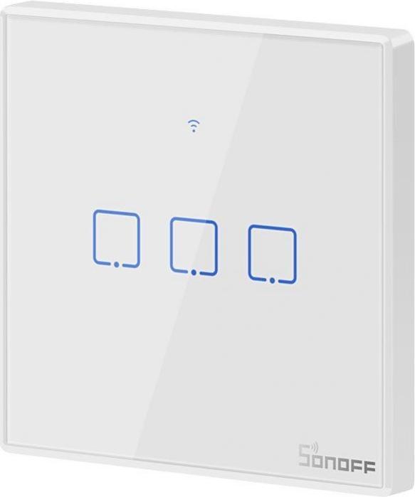 Immagine prodotto Sonoff Interruttore luce T2EU3C-TX WiFi-RF, 3-gang