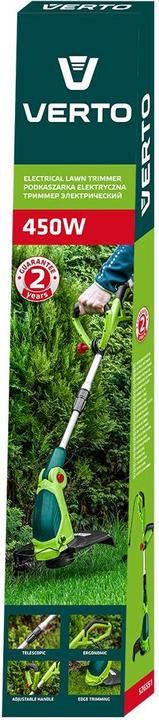 Actual product image Verto 52G551 Grass Trimmer 450W