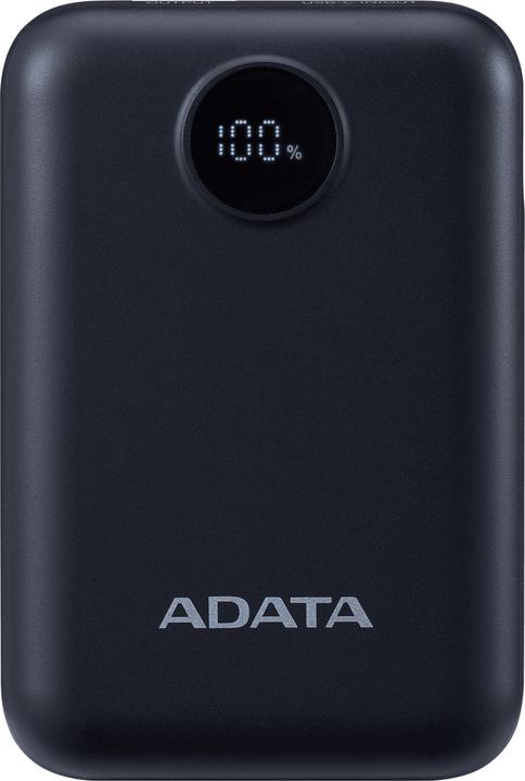 Actual product image Adata Powerbank P10022-12 10000 mAh, Akkutyp: Lithium-Polymer (10000 mAh, 15 W, 37 Wh)