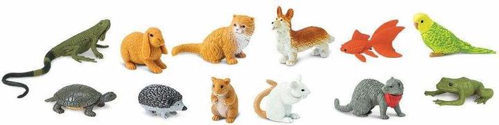 Image du produit Safari Toobs Animaux de compagnie : Contenu 12 pièces