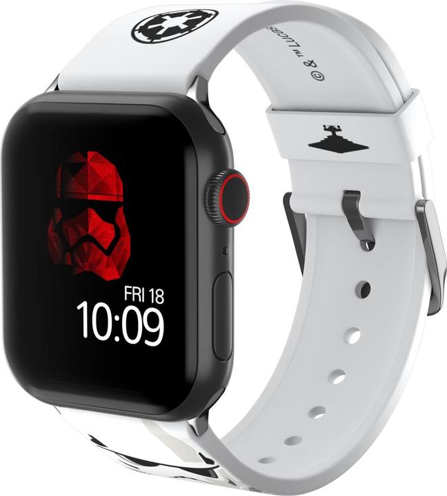 Image du produit Moby Fox Bracelet Smartwatch Star Wars Stormtrooper 22 mm (22 mm, Acier inoxydable, Silicone)