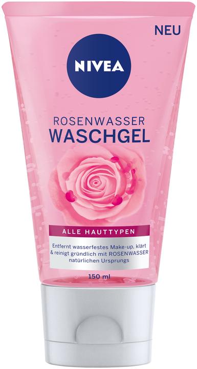 NIVEA Rosenwasser Waschgel (Make-Up Entferner, Gel, 150 ml)